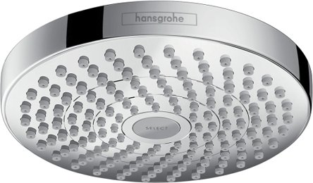Верхний душ Hansgrohe Croma Select S 180мм 2jet (хром)