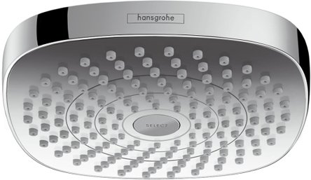 Верхний душ Hansgrohe Croma Select E 180мм 2jet (хром)