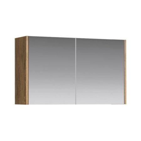 Шкаф-зеркало Aqwella Mobi 120см дуб балтийский MOB0412