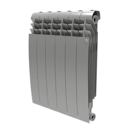 Биметаллический радиатор Royal Thermo BiLiner Silver Satin 500/87 6 секций