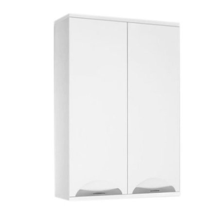 Шкаф двухстворчатый Style Line Жасмин 50см белый глянец