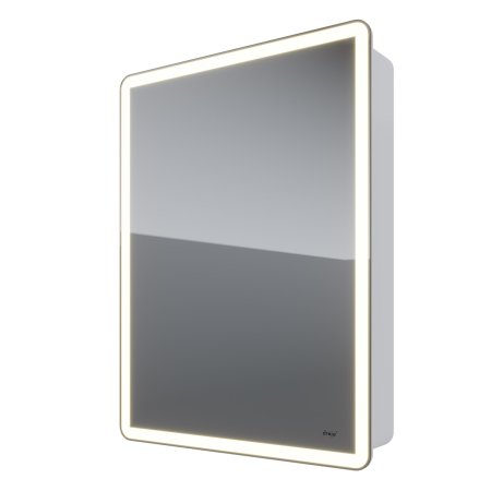 Шкаф-зеркало Dreja POINT 99.9032, 60 см, 1 дверца, 2 стеклянные полки