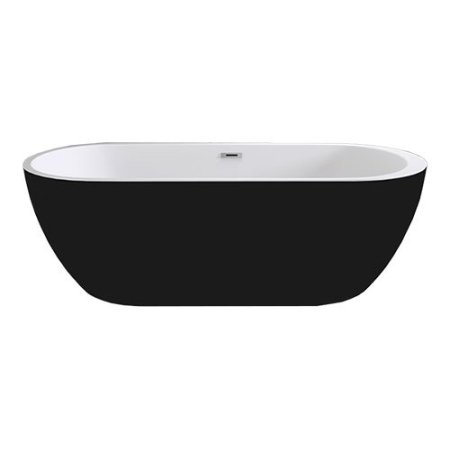Акриловая ванна Black & White SB111 185x75 Black