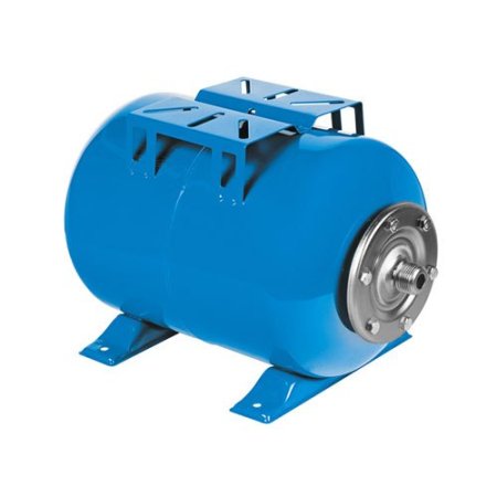 Гидроаккумулятор для водоснабжения Unipump 24л горизонтальный (сталь)