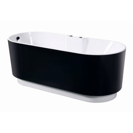 Гидромассажная ванна Orans NL-601 Black 175x75