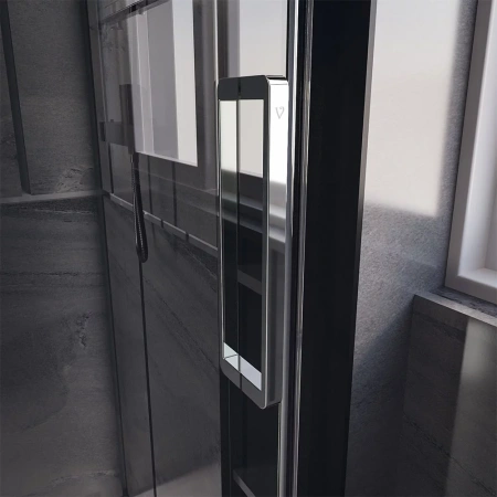 Душевая дверь в проем Veconi Premium Trento PTD40-CH-120-01-C4 120см