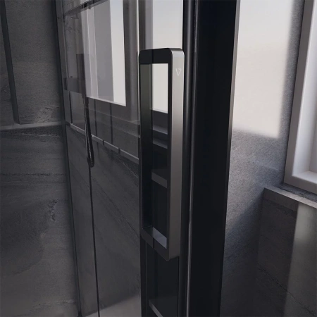 Душевая дверь в проем Veconi Premium Trento PTD40-B-130-01-C4 130см