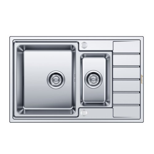 Мойка кухонная Seaman Eco Roma 78x50 SMR-7850B.B