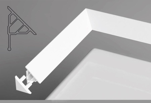 Бордюр для ванны или душевого поддона Ravak 10 110см (белый)