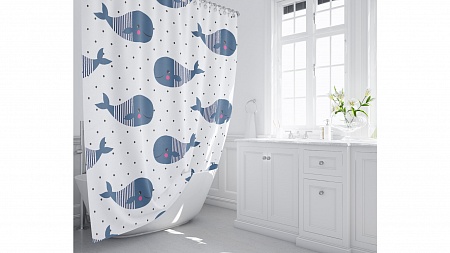 Шторка для ванны Fixsen Design Drop 200х180 FX-1508