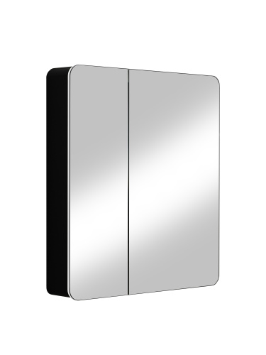 Шкаф-зеркало Continent Eltoro black LED 76см