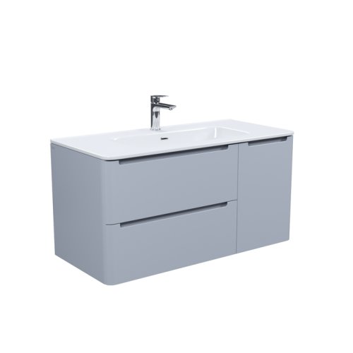 Тумба с раковиной Iddis Edifice 100 светло-серый EDI10L0i95K