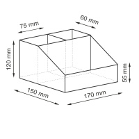 Корзина плетеная WasserKRAFT Wern WB-421-S