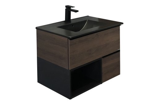 Тумба Comforty Франкфурт-75 00-00000889CF с раковиной Comforty-75E