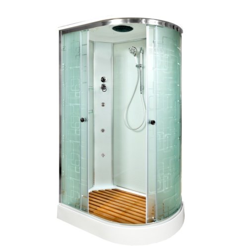 Душевая кабина DTO EM1512L 120х80 (L) с гидромассажем