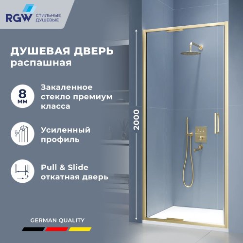 Душевая дверь в проем RGW SV-05-2Gb 90см 703205209-16