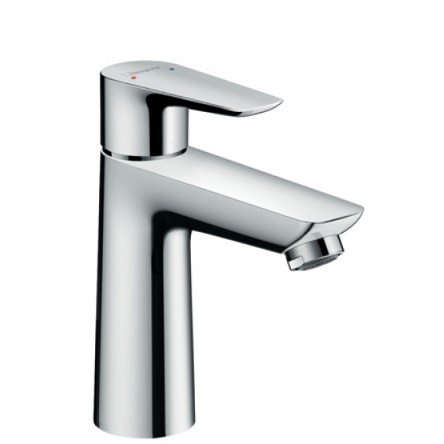 Смеситель Hansgrohe Talis E для раковины 110мм с донным клапаном (хром)