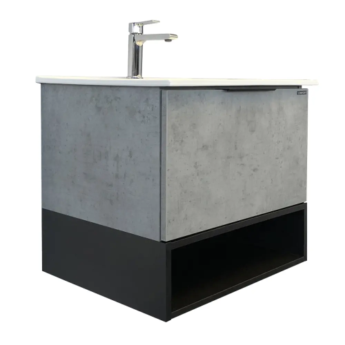 Тумба Comforty Франкфурт-60 00-00004332CF с раковиной Comforty-60E