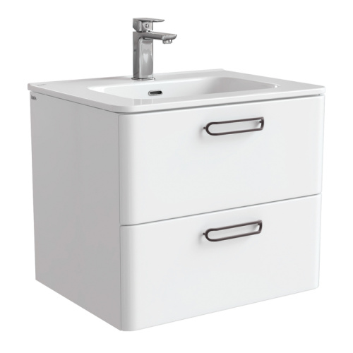 Тумба с раковиной Iddis Brick 60 белый глянец BRI60W0i95K