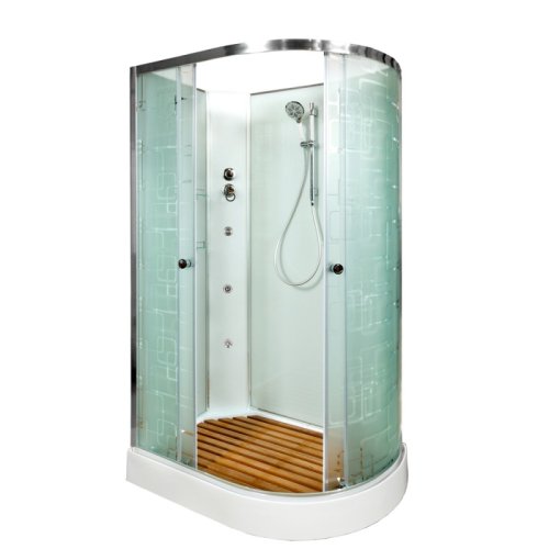 Душевая кабина DTO EM1512LN 120х80 (L) с гидромассажем