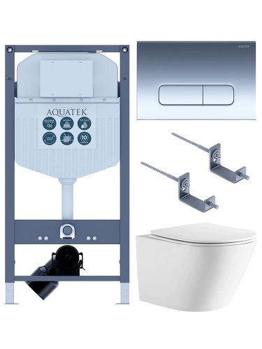 Инсталляция Aquatek с унитазом Aquatek Либерти SET AQUATEK ЛИБЕРТИ-016 INS-23