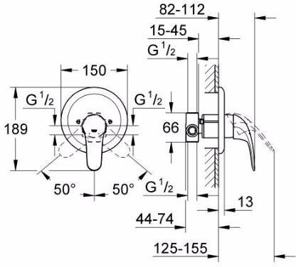 Смеситель Grohe Euroeco 32742000