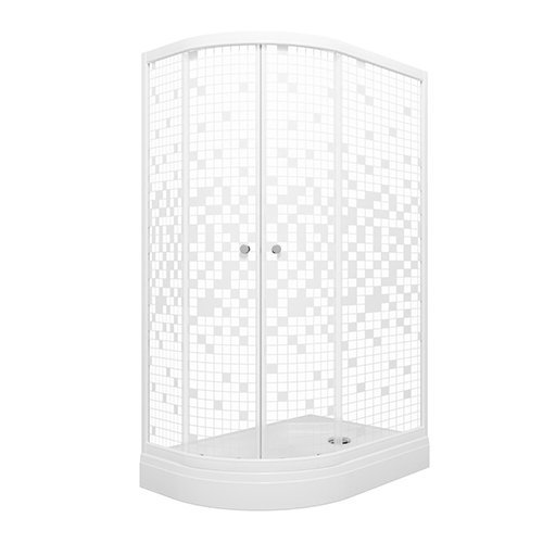 Душевой уголок Triton Коралл 120х80 А (R) (мозайка)