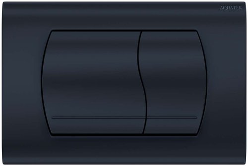 Клавиша смыва Aquatek черная KDI-0000049