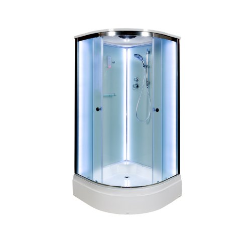 Душевая кабина DTO D278S LED 80х80