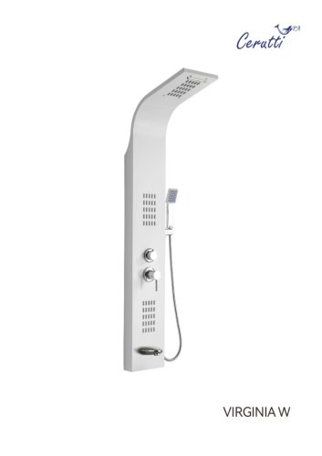 Душевая панель Cerutti Virginia W CT9990