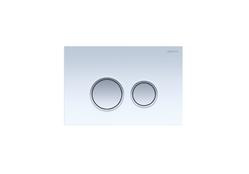 Клавиша смыва Aquatek KDI-0000028 белый/хром