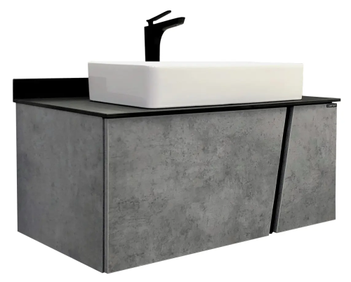 Тумба Comforty Эдинбург-90 00004149881CF со столешницей и раковиной Comforty-78189