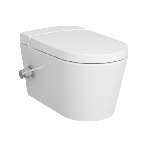 Унитаз подвесной Vitra Nest без смывного обода с микролифтом