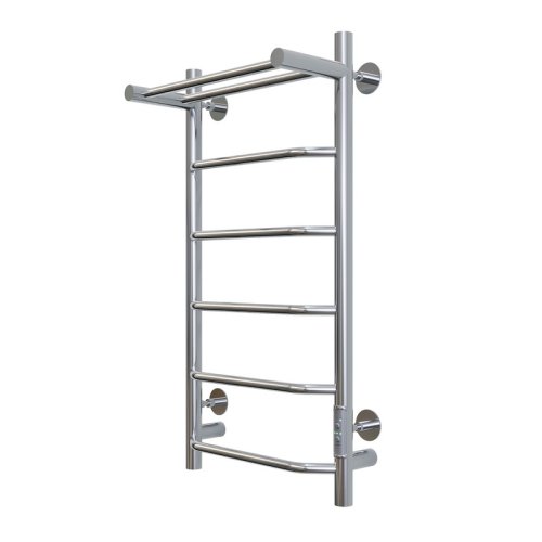 Полотенцесушитель электрический Aringa Киото 40x80 с полкой AR03004CH