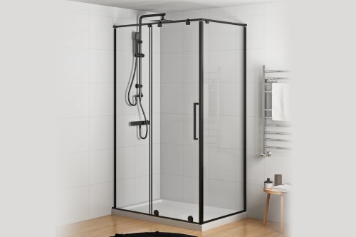  Душевой уголок Royal Bath Bern 140x80 BERN-S RB8140-T-BL