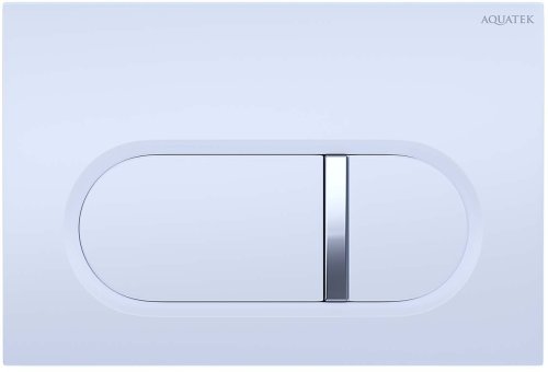 Клавиша смыва Aquatek белая KDI-0000042