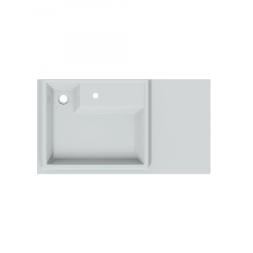 Раковина СанТа Юпитер 90х50 (L) без кронштейнов