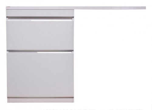 Тумба Style Line Даймонд 120 (L) с раковиной Estetus СС-00000559+СС-00002388