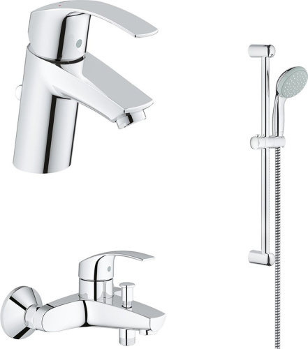 Набор смесителей Grohe Eurosmart 3в1 124446