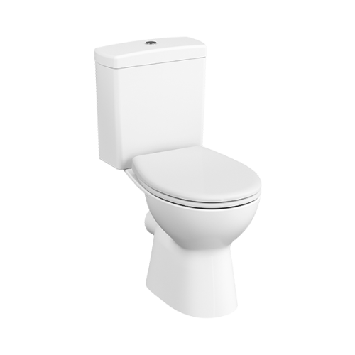 Унитаз-компакт Vitra S10 без смывного обода с микролифтом