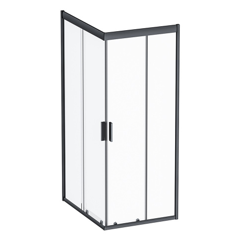 Душевой уголок Am.Pm Gem S Square Slide 100х80 W93G-404-100280-BT