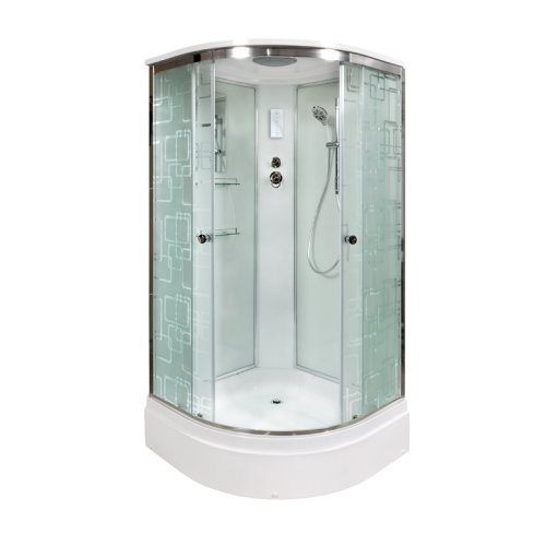 Душевая кабина DTO EM2790 90х90 с электрикой