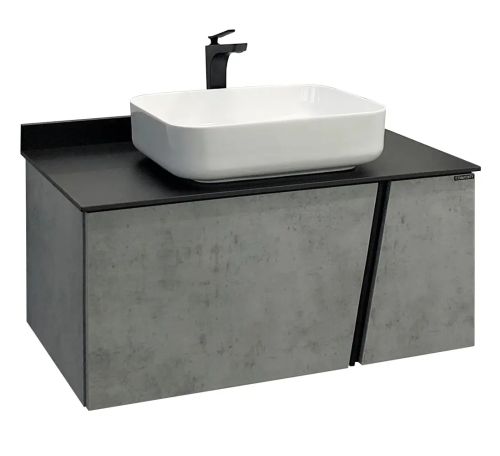 Тумба Comforty Эдинбург-90 00004147997CF со столешницей и раковиной Comforty T-Y9378