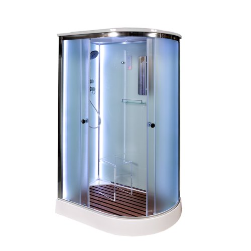 Душевая кабина DTO D102S LED L 120х80 (L)