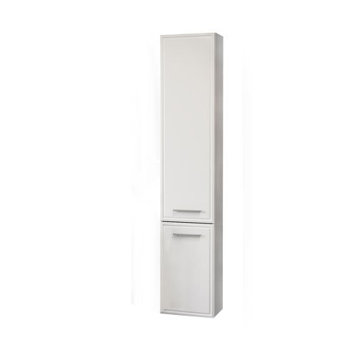 Пенал Raval Quadro 35см белый глянец