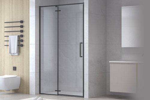 Душевая перегородка Royal Bath Bern 90см BERN-V RB90-T-BL