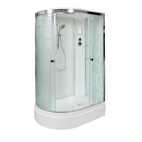 Душевая кабина DTO EM2712R 120х80 (R) с электрикой