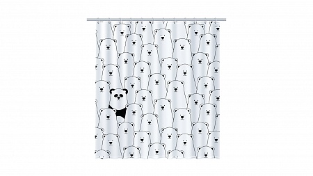 Шторка для ванны Fixsen Panda 200х180 FX-2501