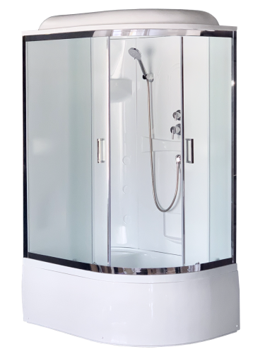 Душевая кабина Royal Bath RB8120BK1-M-CH-L 120x80