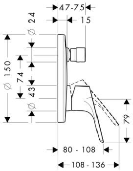 Смеситель Hansgrohe Focus 31945000